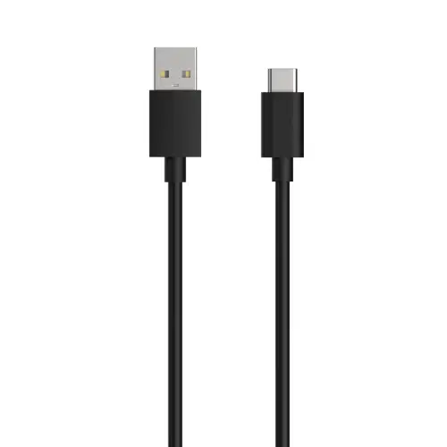 BLACK LEATHER ROUND CABLE