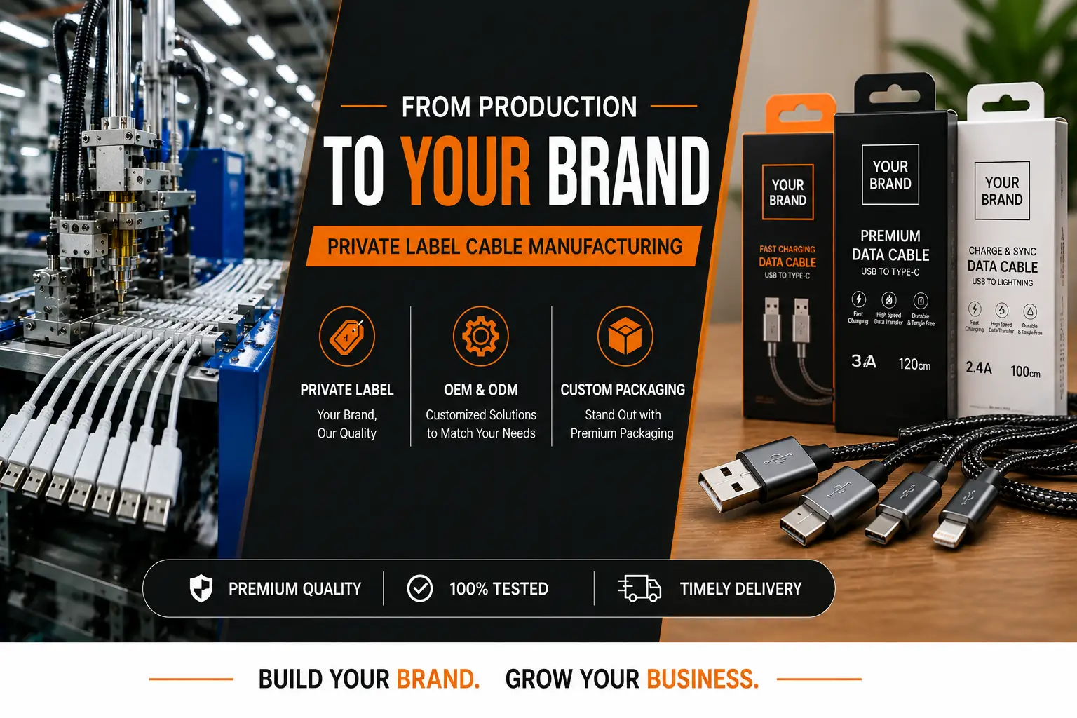 Private Label Cable Manufacturing