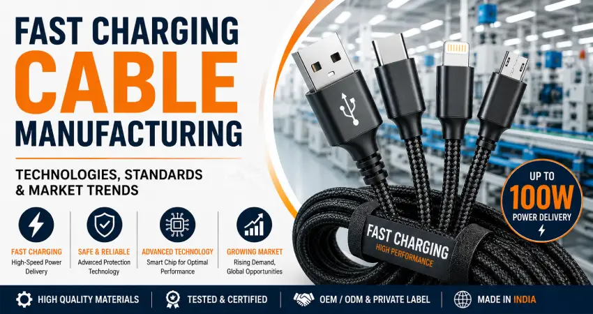 Fast Charging Cable Manufacturing